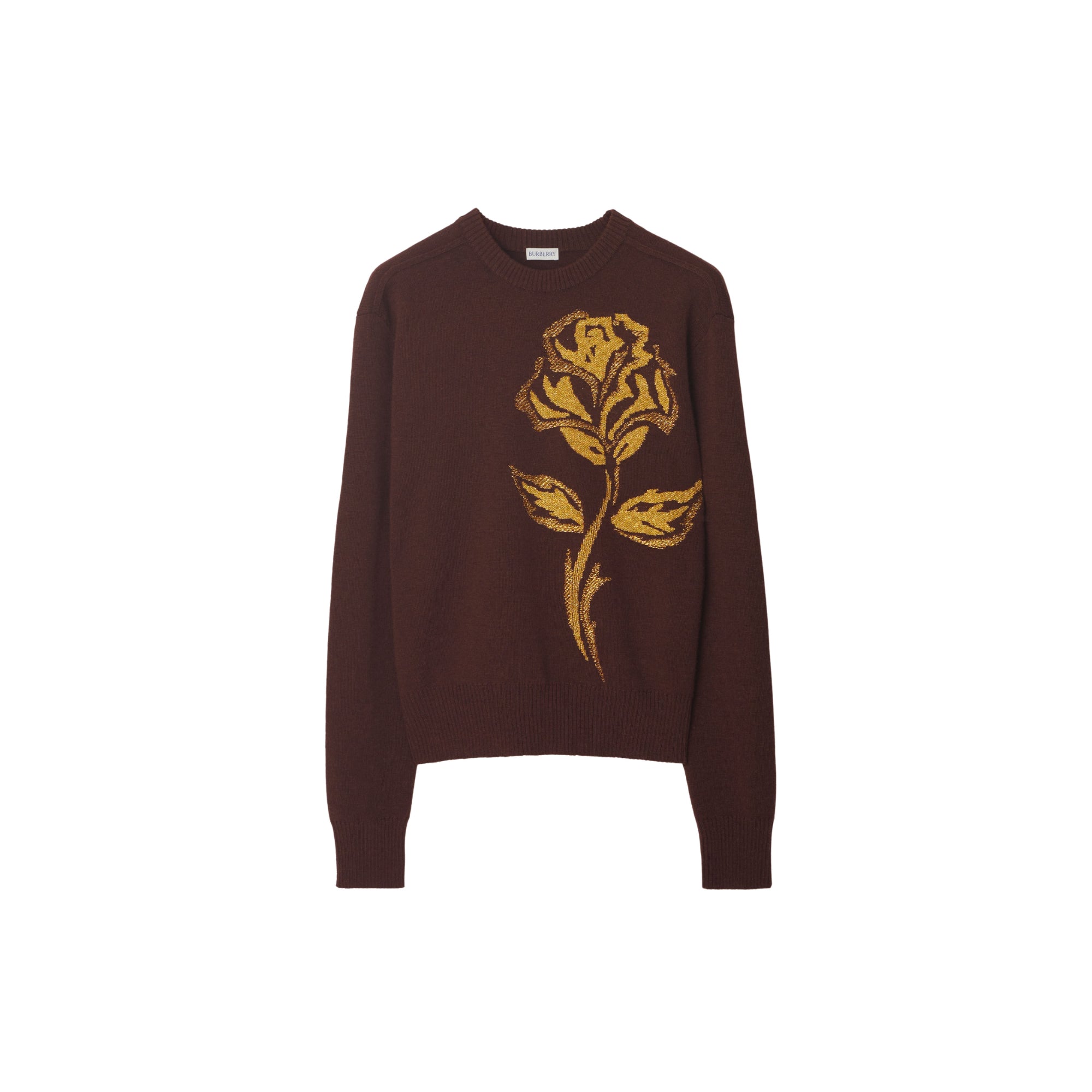 로즈 울 블렌드 스웨터 트리클