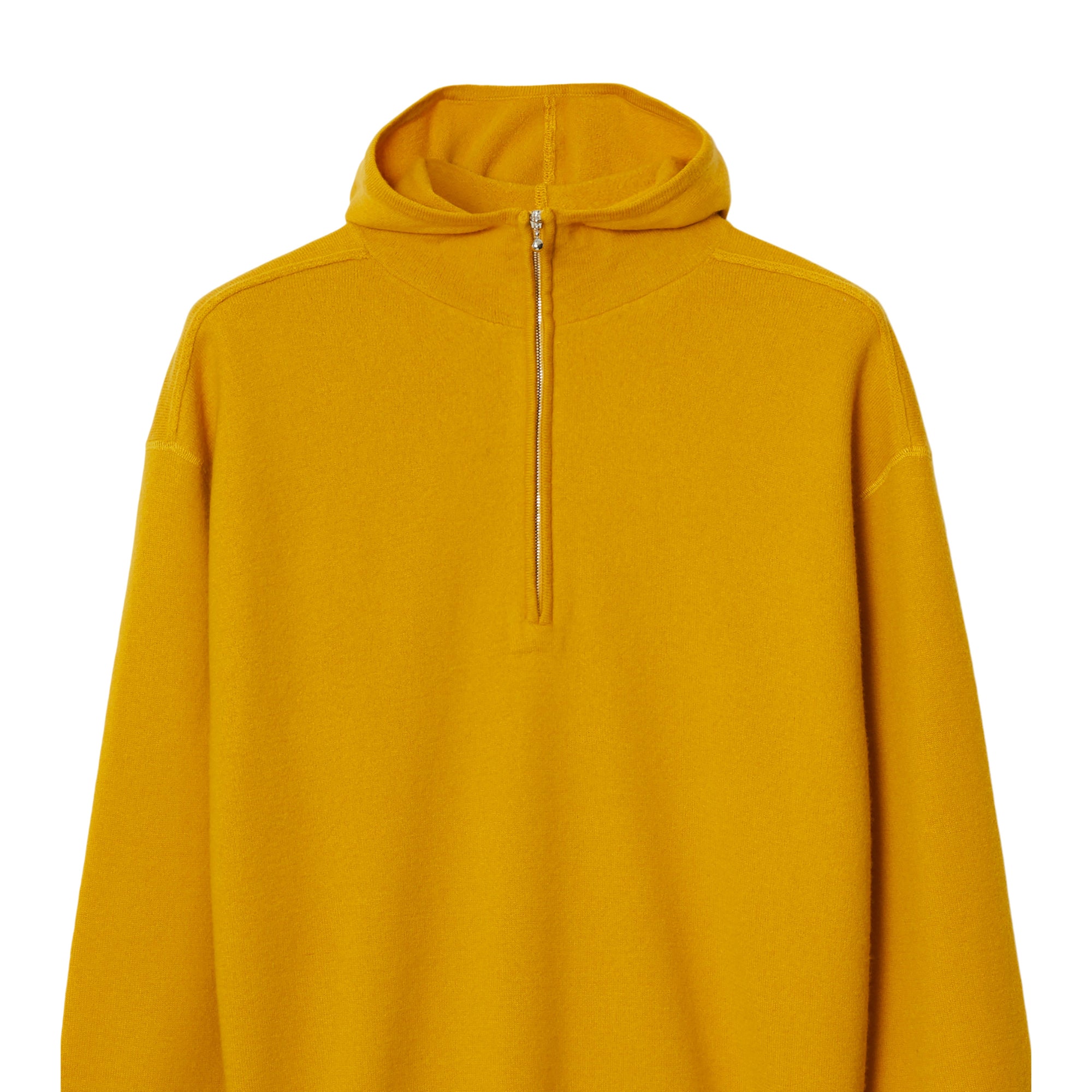 울 하프 지퍼 후디 페어