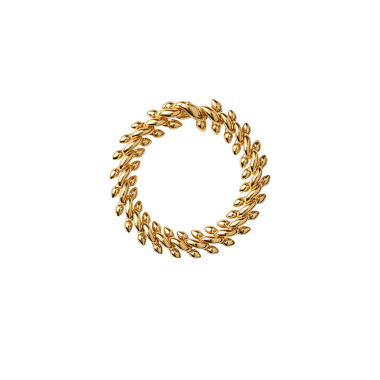 스피어 체인 브레이슬릿 골드