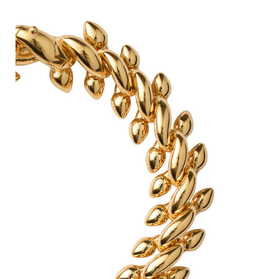 스피어 체인 브레이슬릿 골드