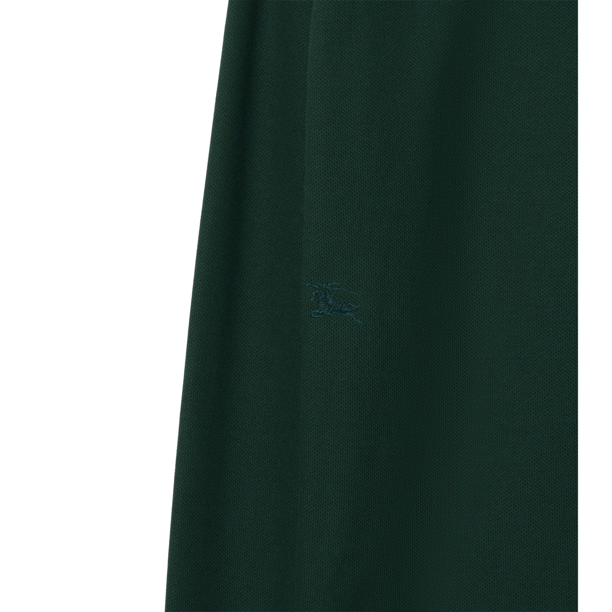 롱 슬리브 코튼 폴로셔츠 바인