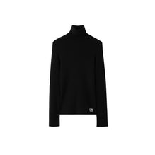 울 블렌드 스웨터 블랙