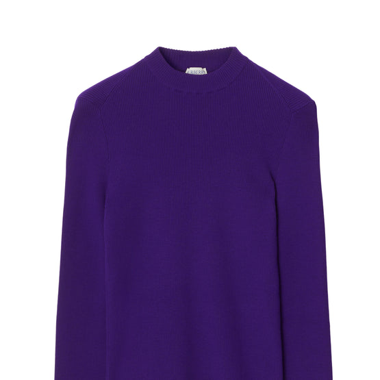 울 블렌드 스웨터 로열