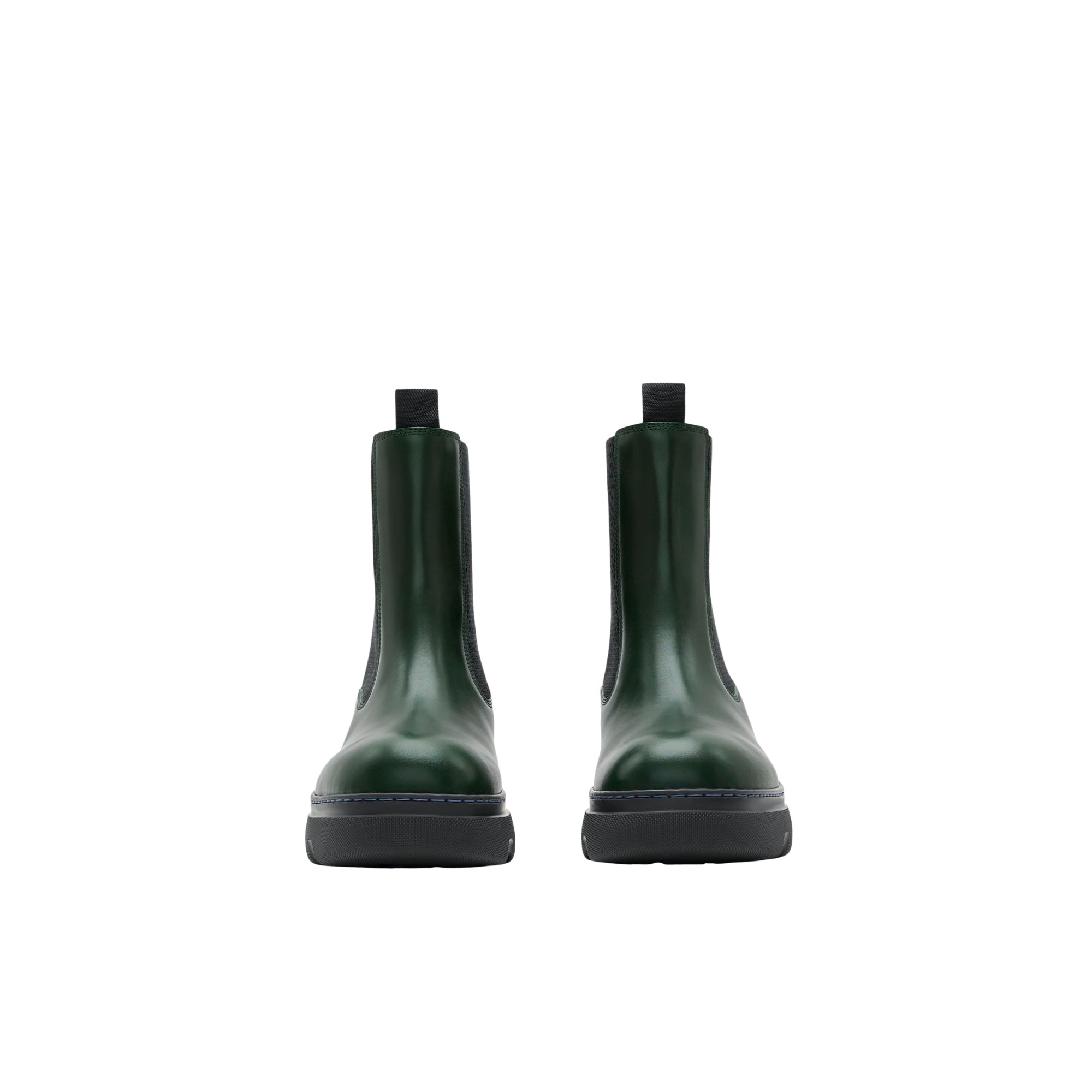 레더 크리퍼 첼시 부츠 바인