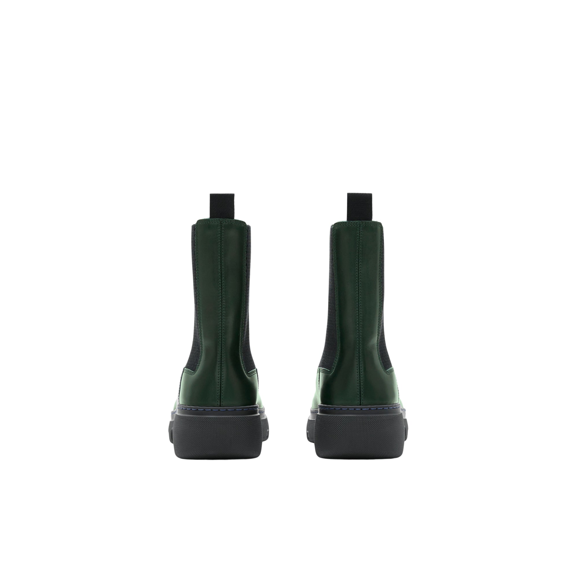 레더 크리퍼 첼시 부츠 바인