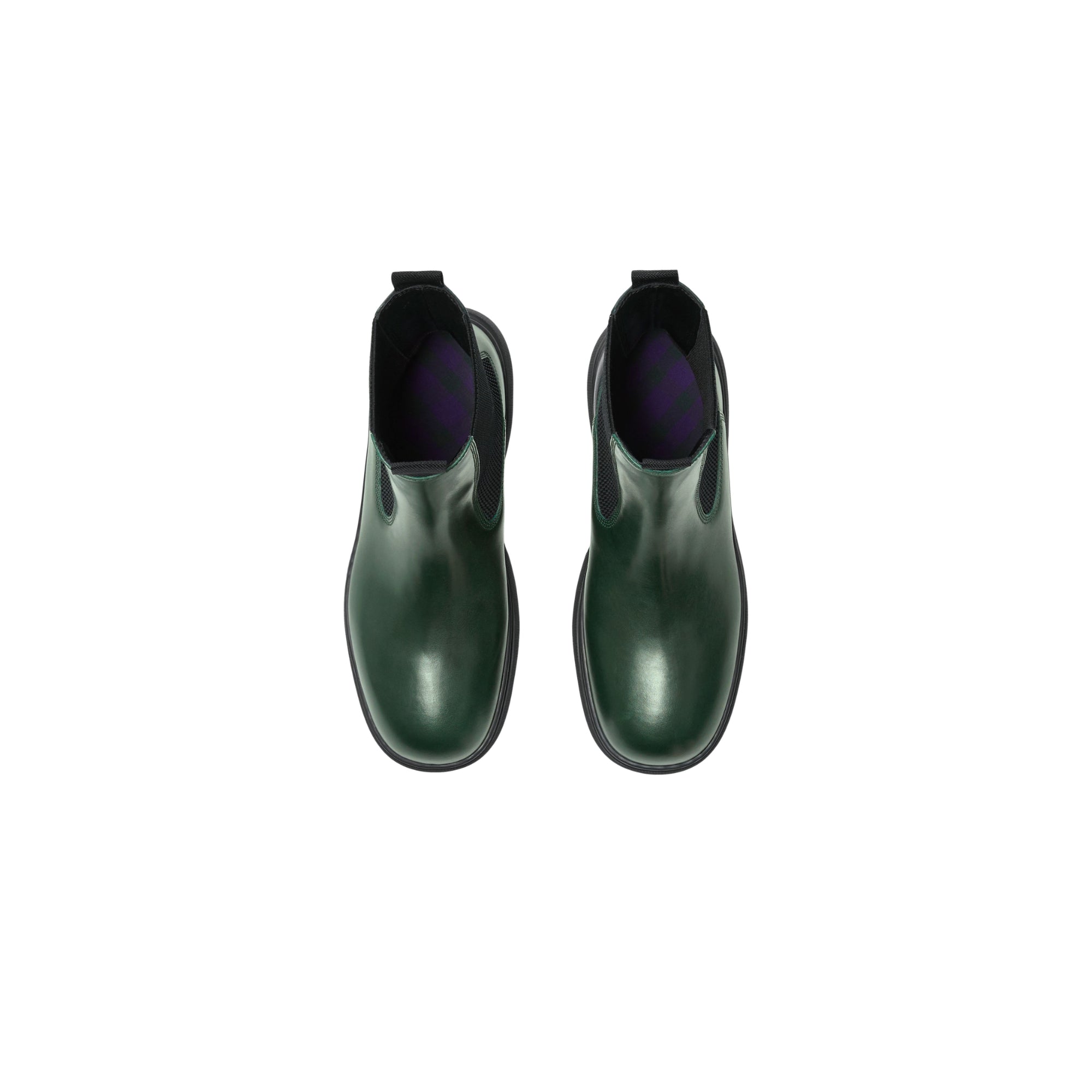 레더 크리퍼 첼시 부츠 바인