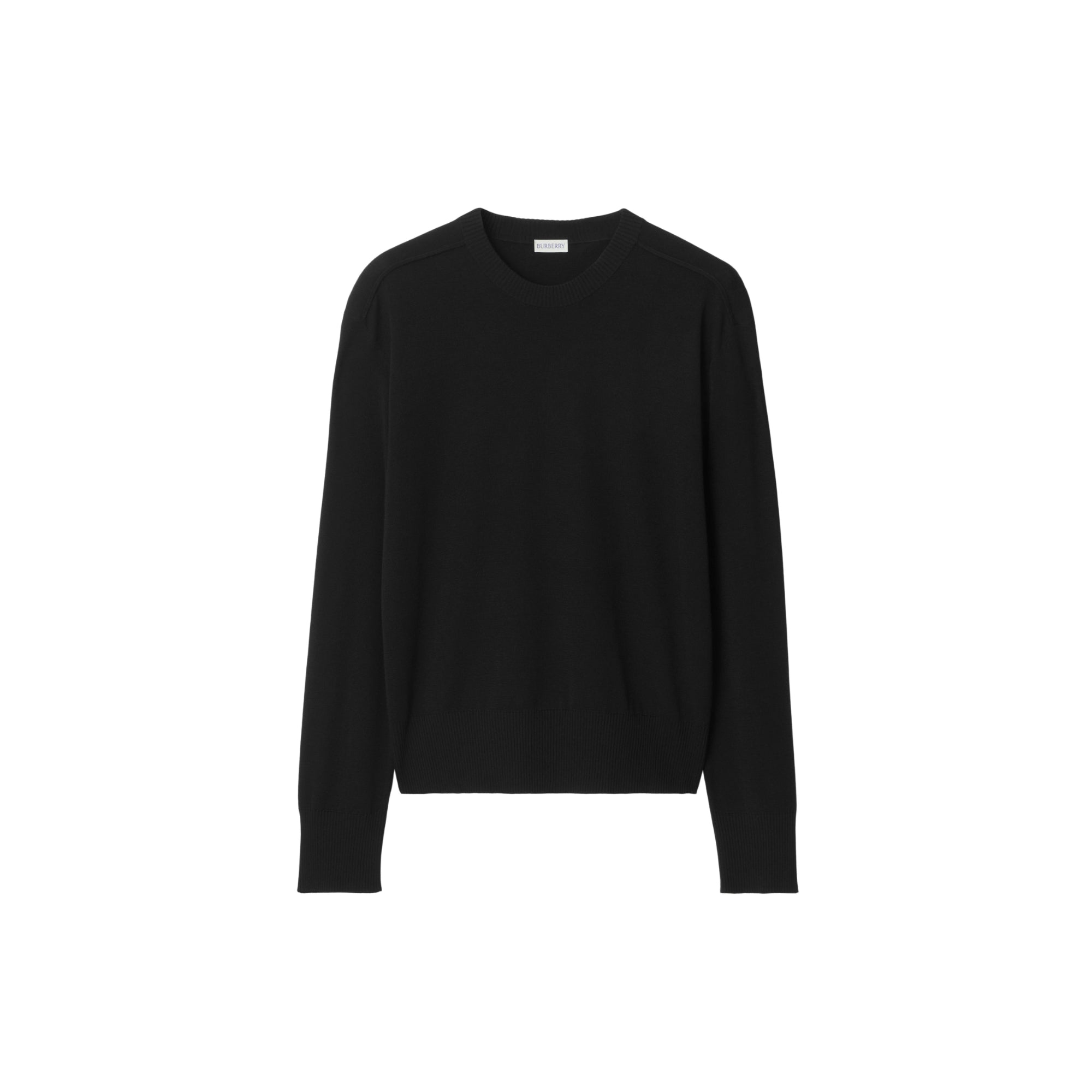 울 스웨터 블랙