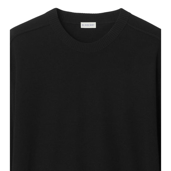 울 스웨터 블랙