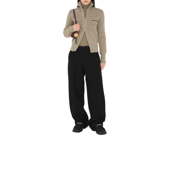 누벅 크리퍼 클램프 로퍼 블랙