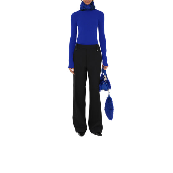 체크 울 스카프 나이트