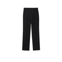 울 테일러드 팬츠 블랙