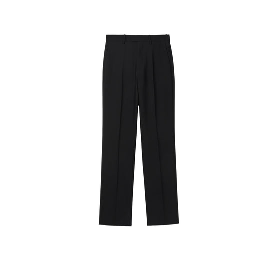 울 테일러드 팬츠 블랙