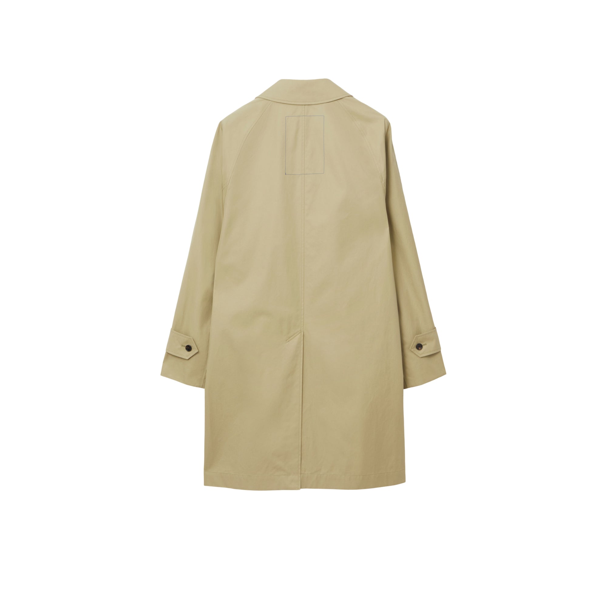 미드 렝스 개버딘 카 코트 헌터