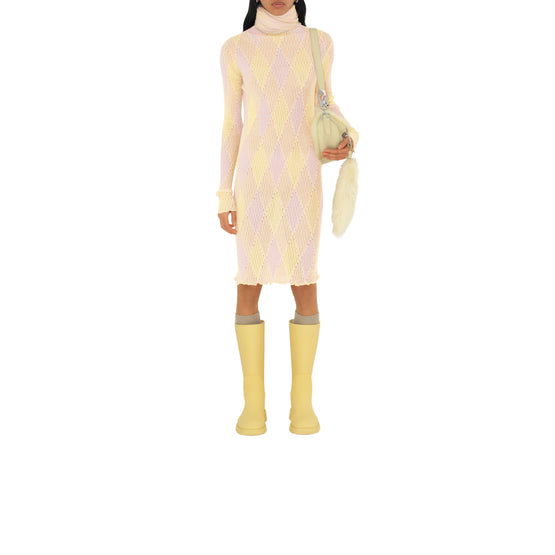 로즈 실크 스카프 카메오