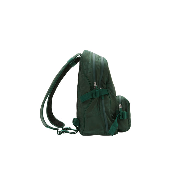 체크 자카드 백팩 바인