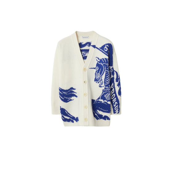 EKD 울 캐시미어 카디건 나이트