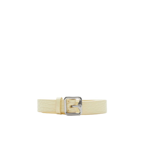 레더 B 버클 벨트 셔벗