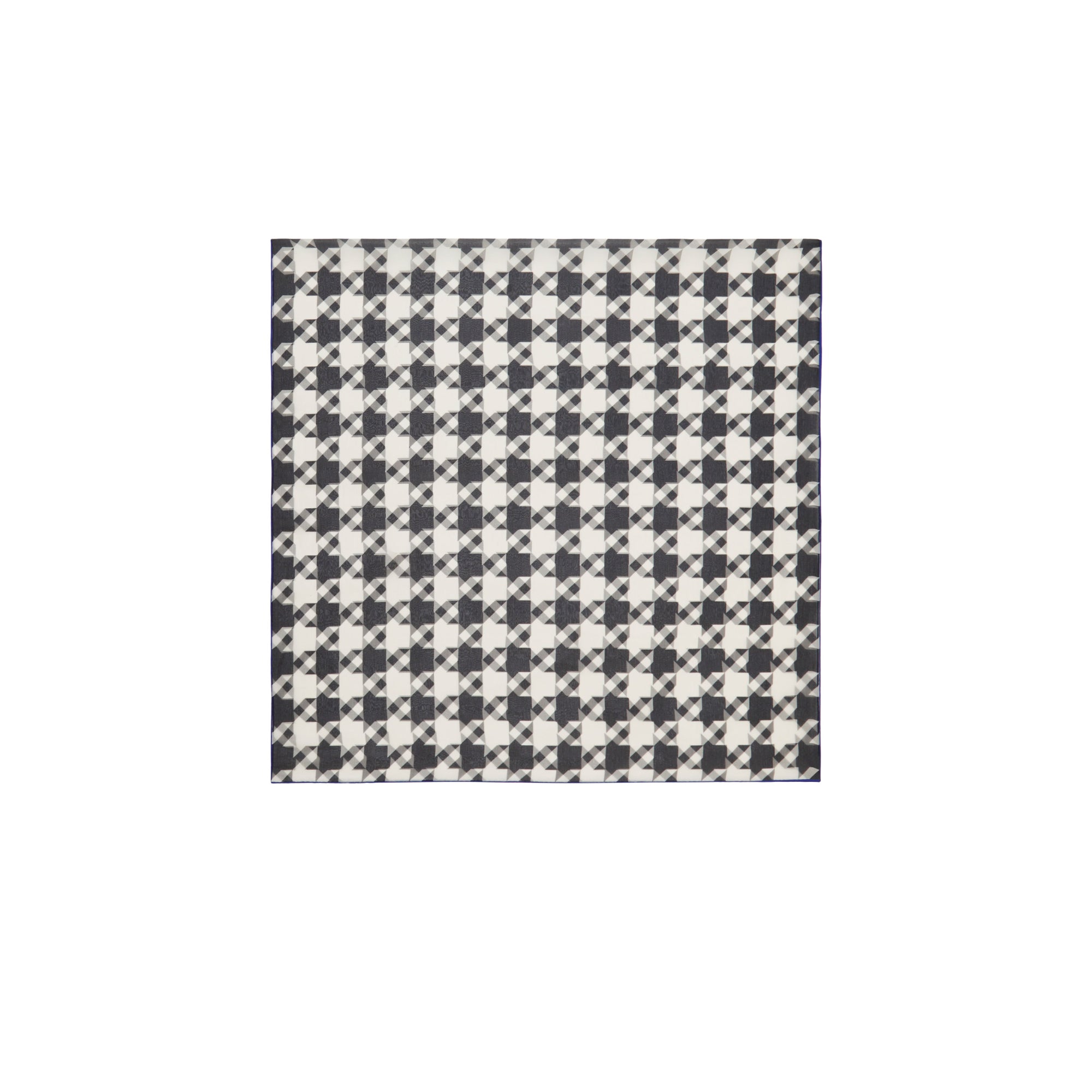 하운즈투스 실크 스카프 블랙/칼리코