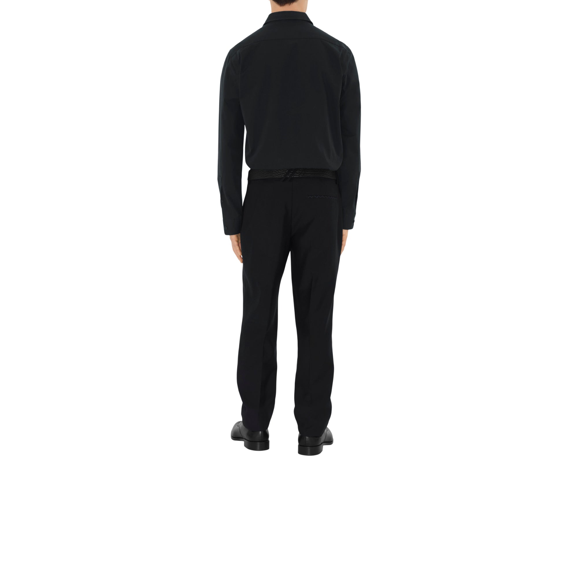 코튼 포멀 셔츠 블랙