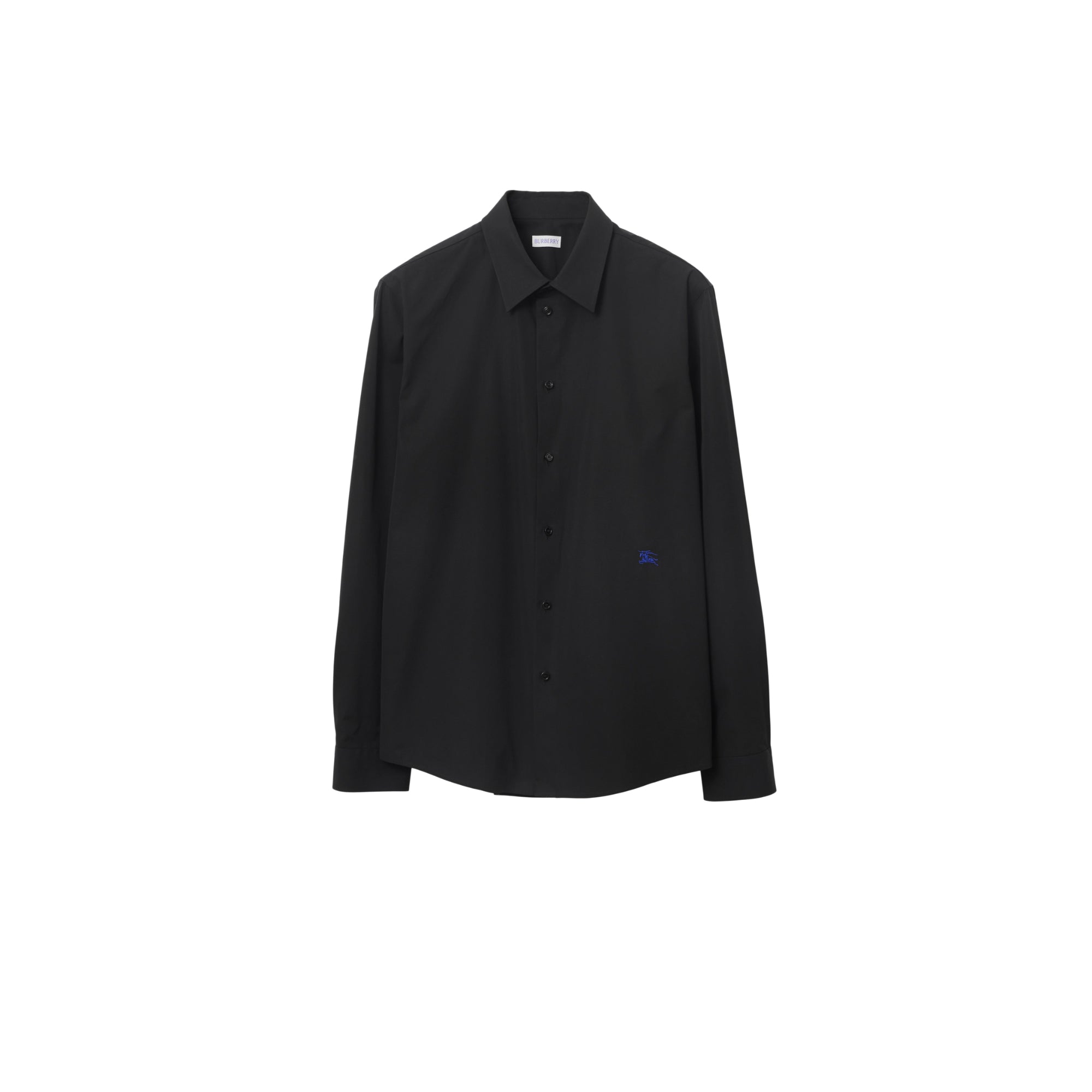 코튼 포멀 셔츠 블랙