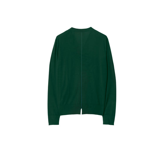 울 카디건 아이비