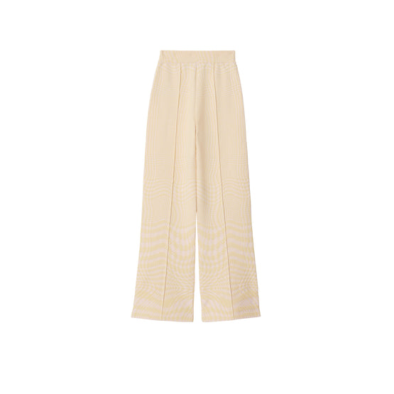 워프드 하운즈투스 울 블렌드 팬츠 카메오