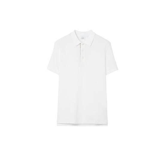 코튼 폴로셔츠 화이트