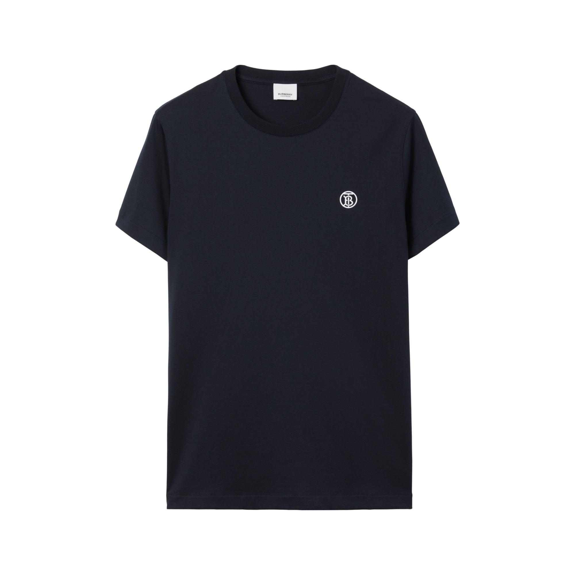 코튼 티셔츠 콜 블루