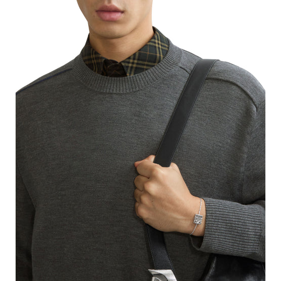 로즈 모노그램 브레이슬릿 실버