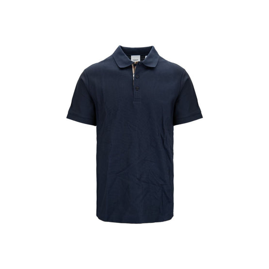 코튼 폴로셔츠 네이비 블랙