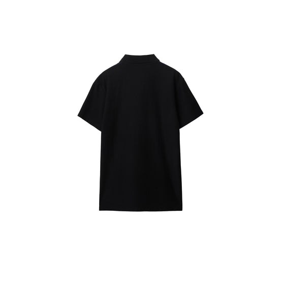 코튼 폴로셔츠 블랙