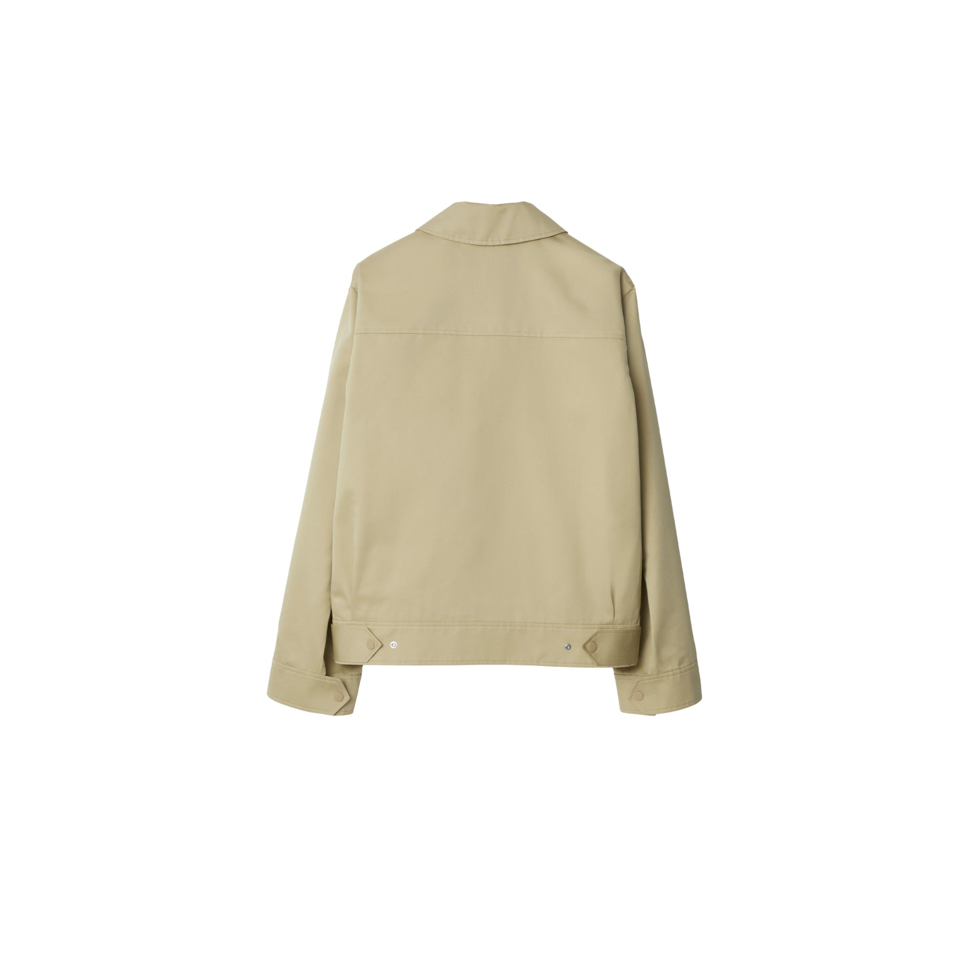 코튼 실크 해링턴 재킷 헌터