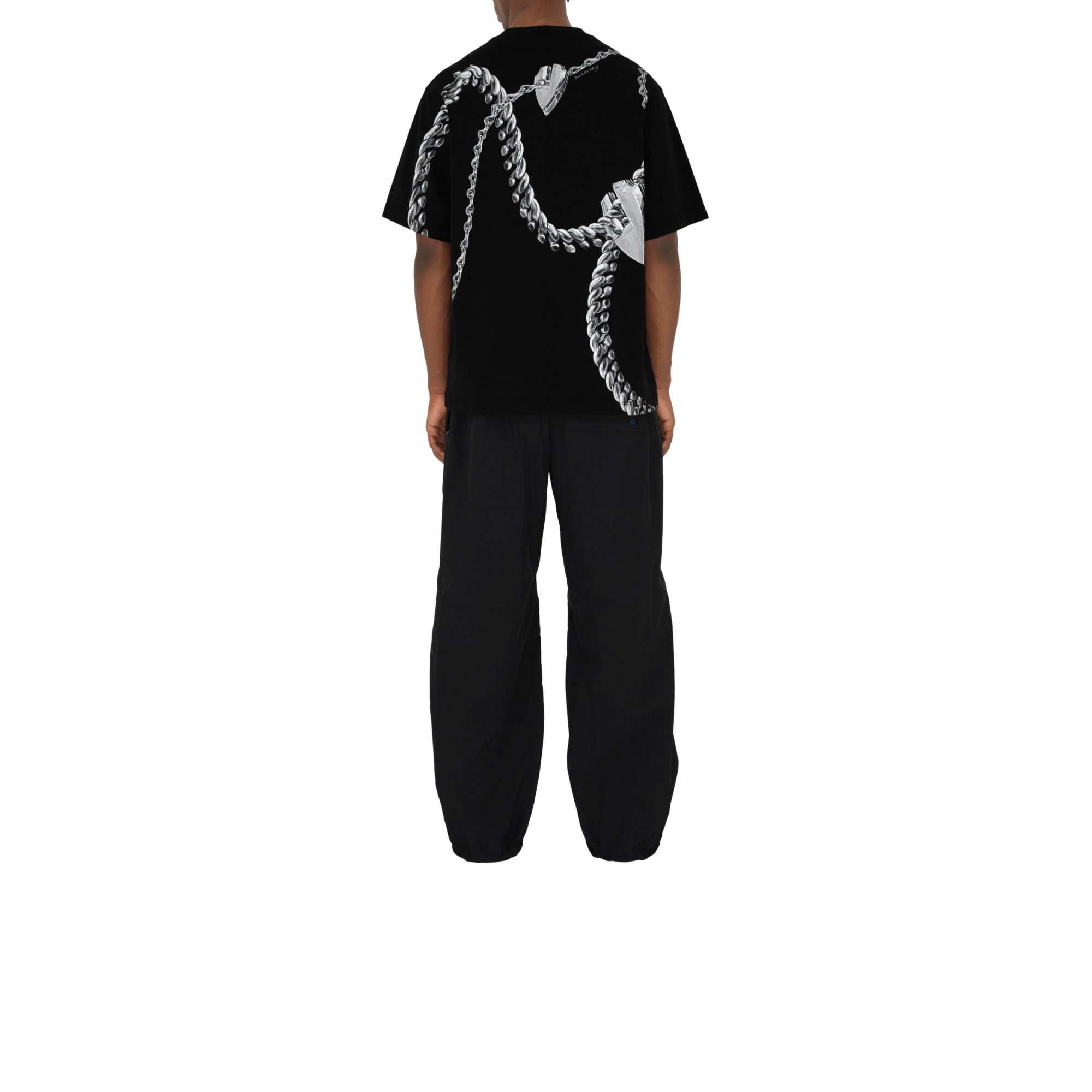 쉴드 하드웨어 코튼 티셔츠 블랙