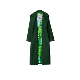 롱 하이그로브 캐슬포드 트렌치코트 아이비