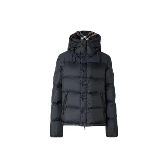 남성 퀼팅 패딩 네이비