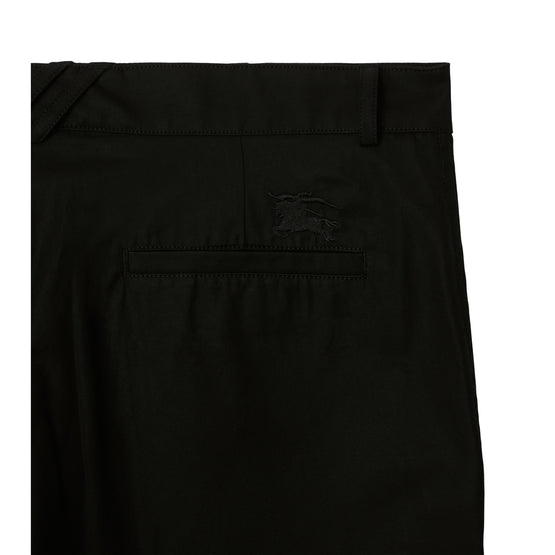 코튼 팬츠 블랙