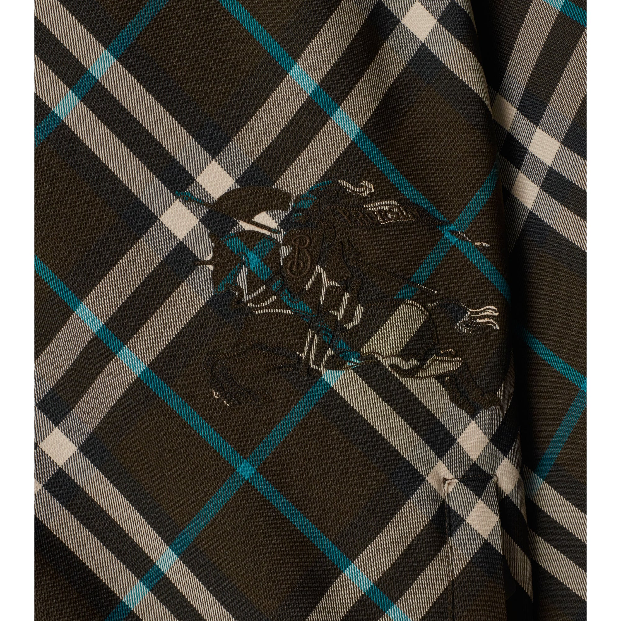 리버시블 체크 재킷 스너그