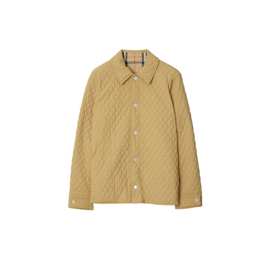 리버시블 퀼팅 나일론 재킷 플랙스