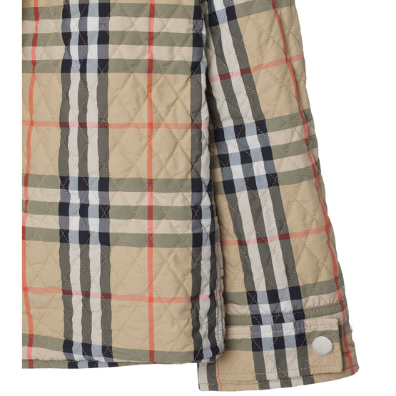 리버시블 퀼팅 나일론 재킷 플랙스