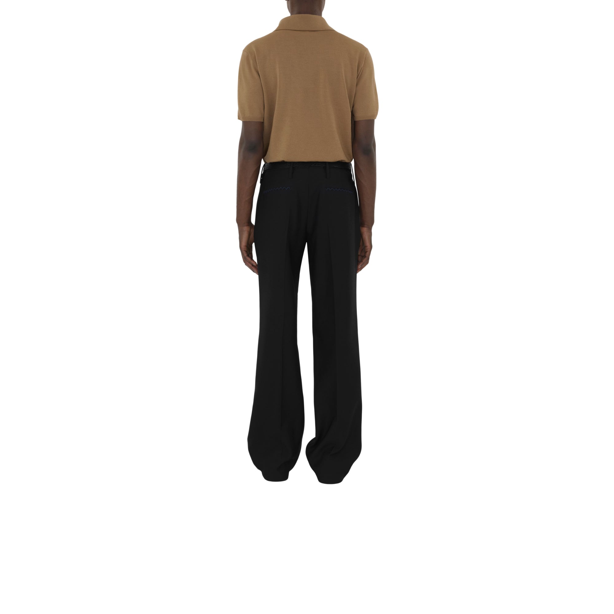 울 폴로셔츠 플랙스