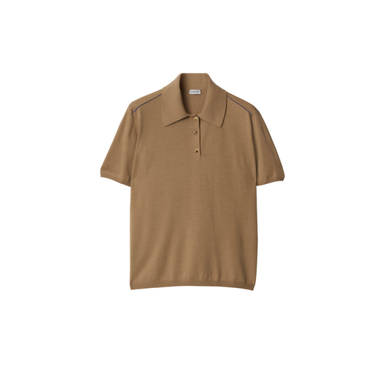 울 폴로셔츠 플랙스