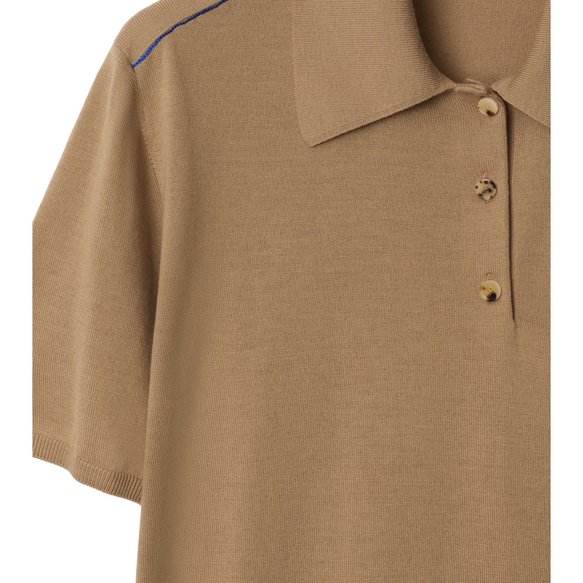 울 폴로셔츠 플랙스