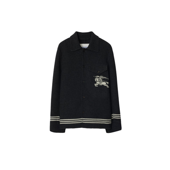 EKD 스트라이프 울 오버셔츠 브리스크