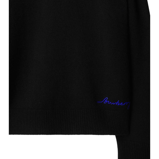 캐시미어 스웨터 블랙