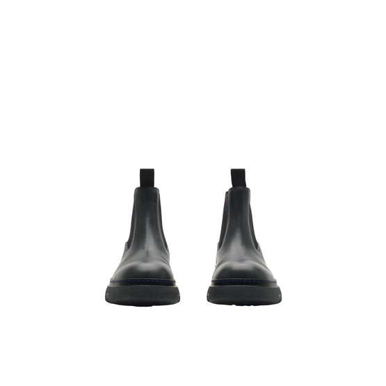 레더 크리퍼 로우 첼시 부츠 코블