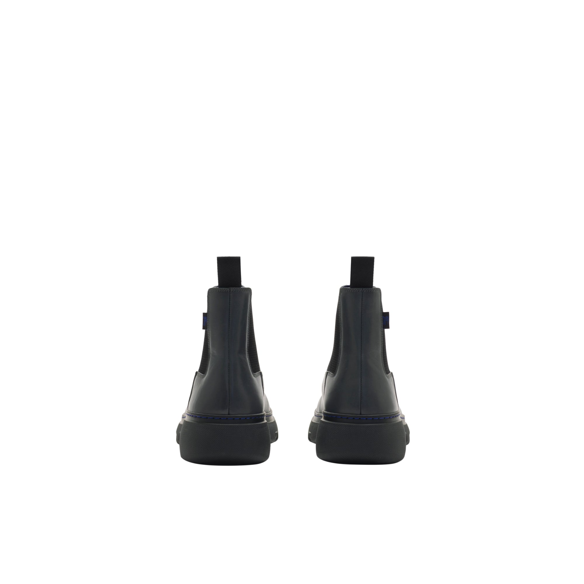 레더 크리퍼 로우 첼시 부츠 코블