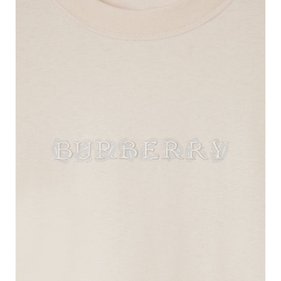 페이즐리 로고 코튼 티셔츠 툰드라