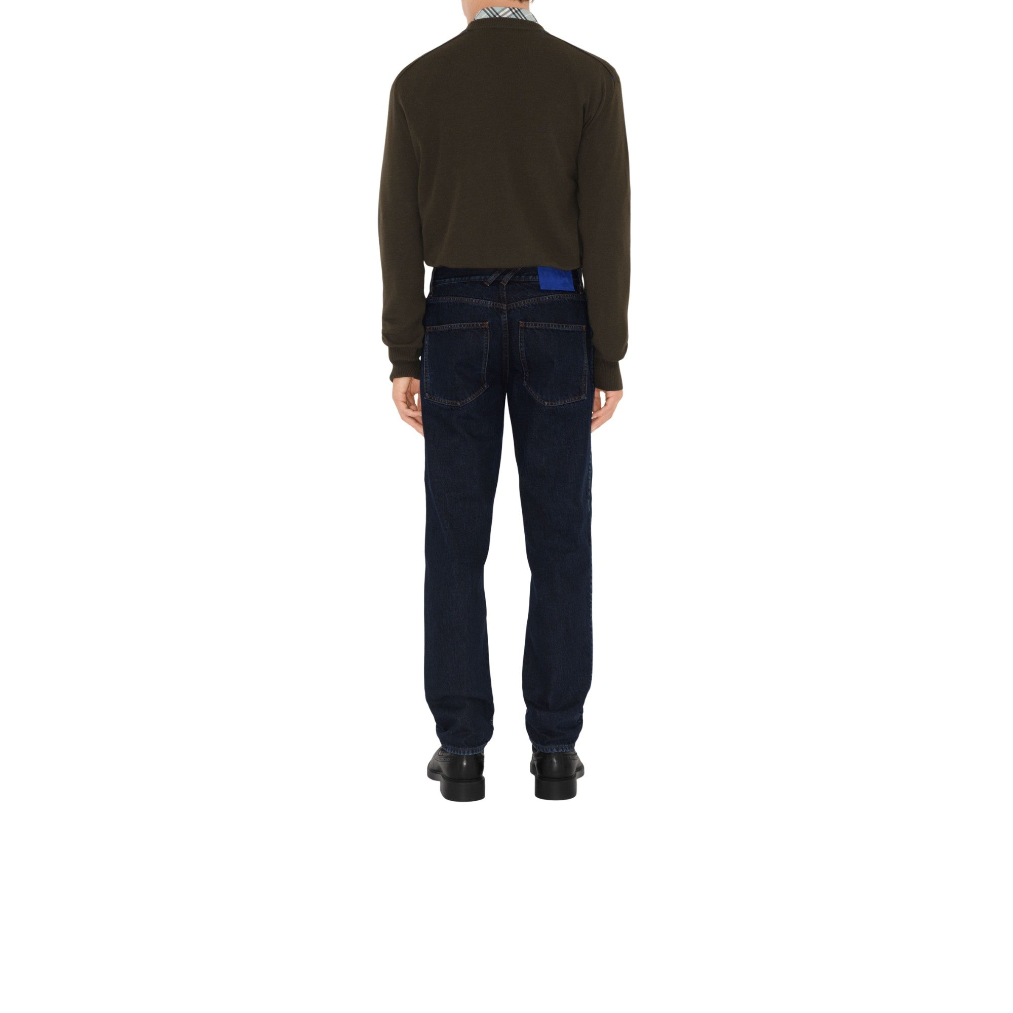 슬림핏 진 인디고 블루