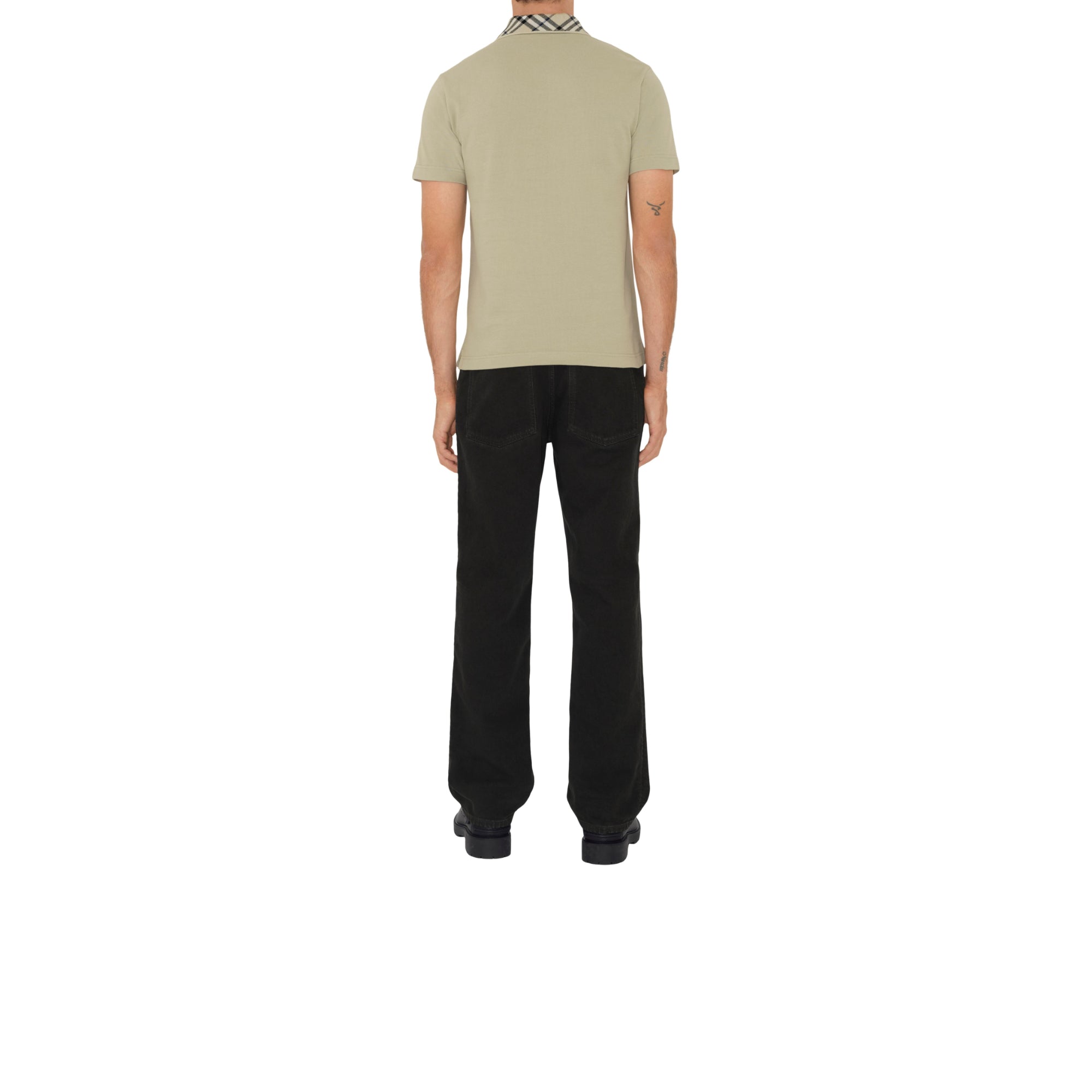 코튼 폴로셔츠 라이큰