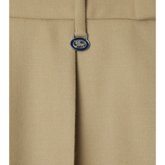 울 테일러드 팬츠 플랙스